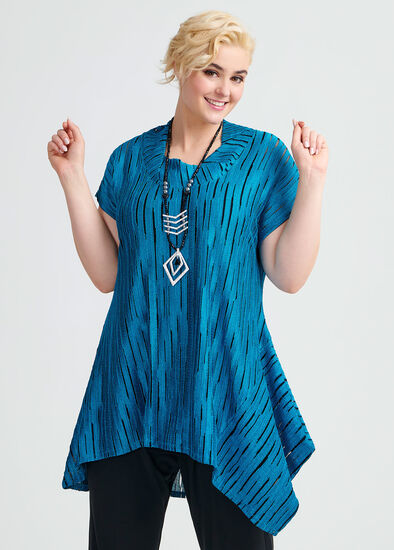 Plus Size Finish Line Tunic