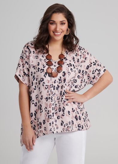 Plus Size Linen Jamila Top