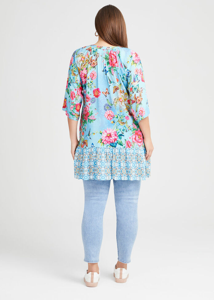 Natural Rosa Tunic, , hi-res