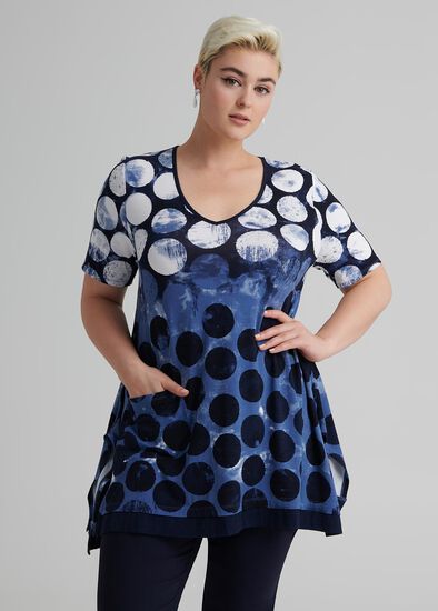 Plus Size Moody Blues Tunic