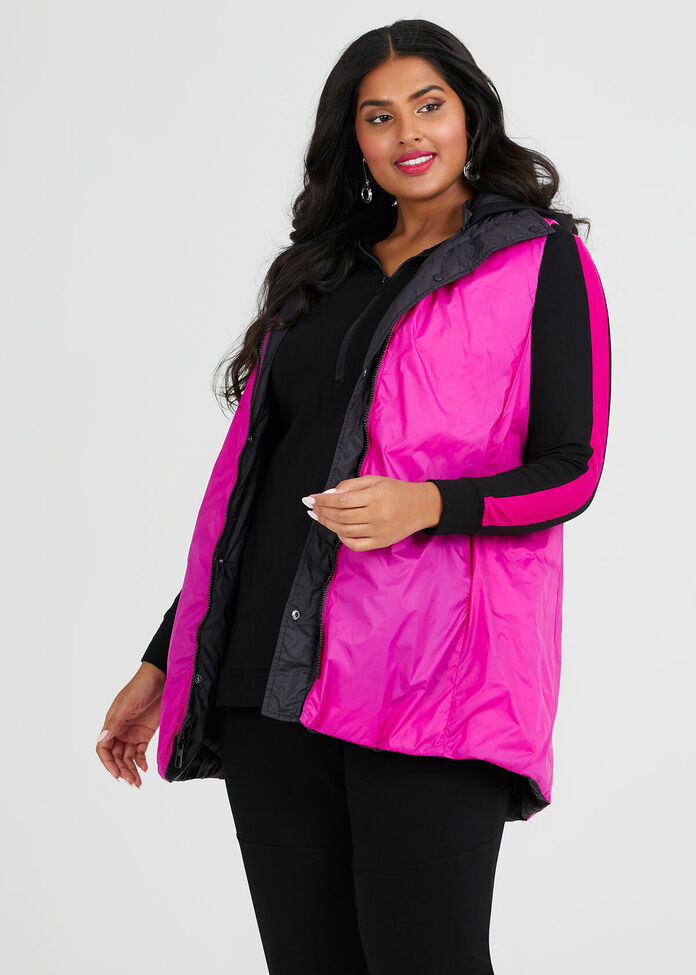 Reversible Escape Puffa Vest, , hi-res