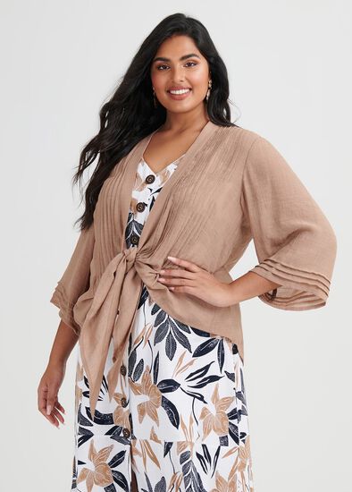 Plus Size Escape With Me Coverup