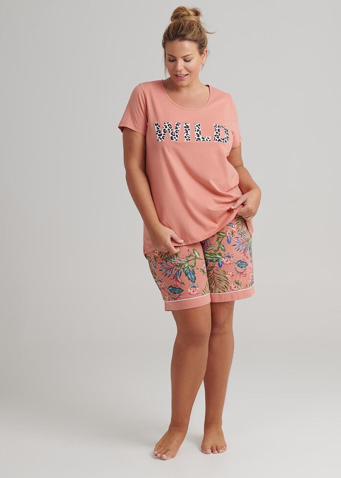 Wild Pj Tee, , hi-res