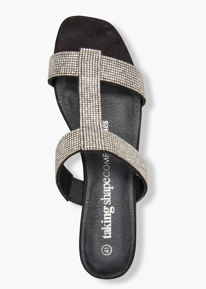 Bling Strappy Heel Sandal, , hi-res