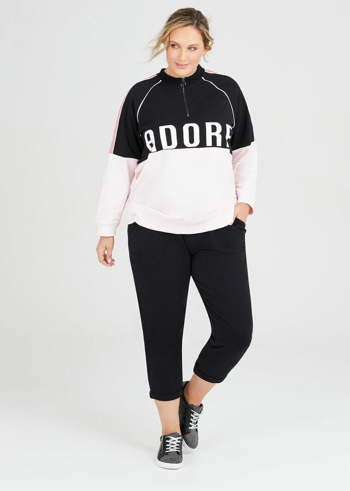 Organic J'adore Zip Sweat, , hi-res