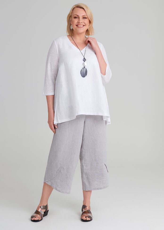 Kasbah Linen Top, , hi-res