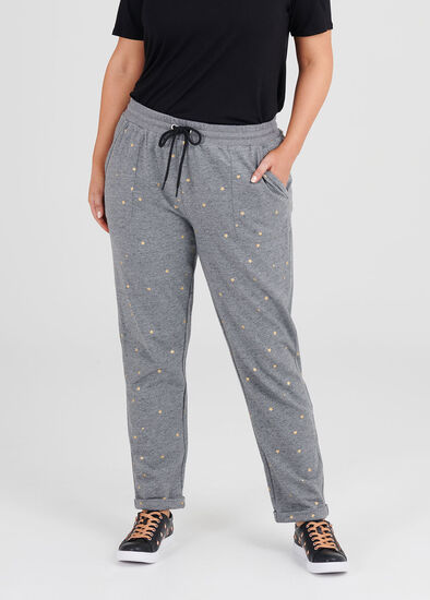 Plus Size Mini Star Jogger