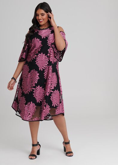 Plus Size Wild Rose Dress