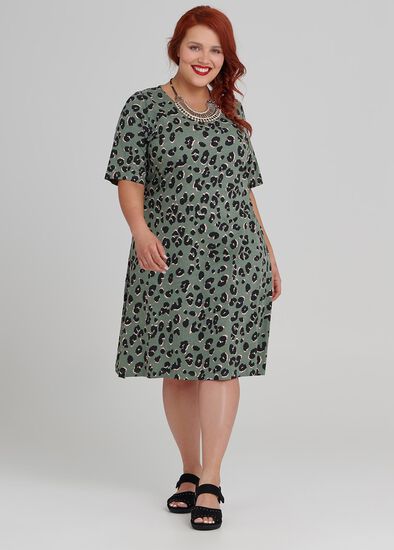 Plus Size Animal Fun Dress