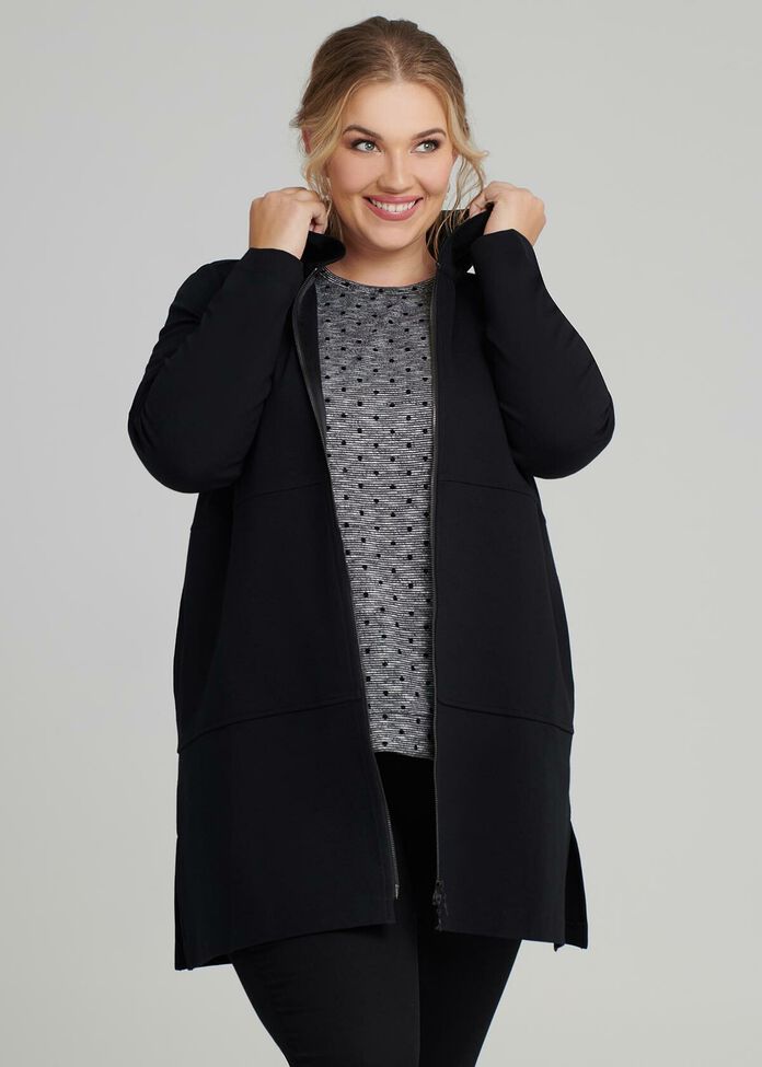 Coco Luxe Zip Jacket, , hi-res