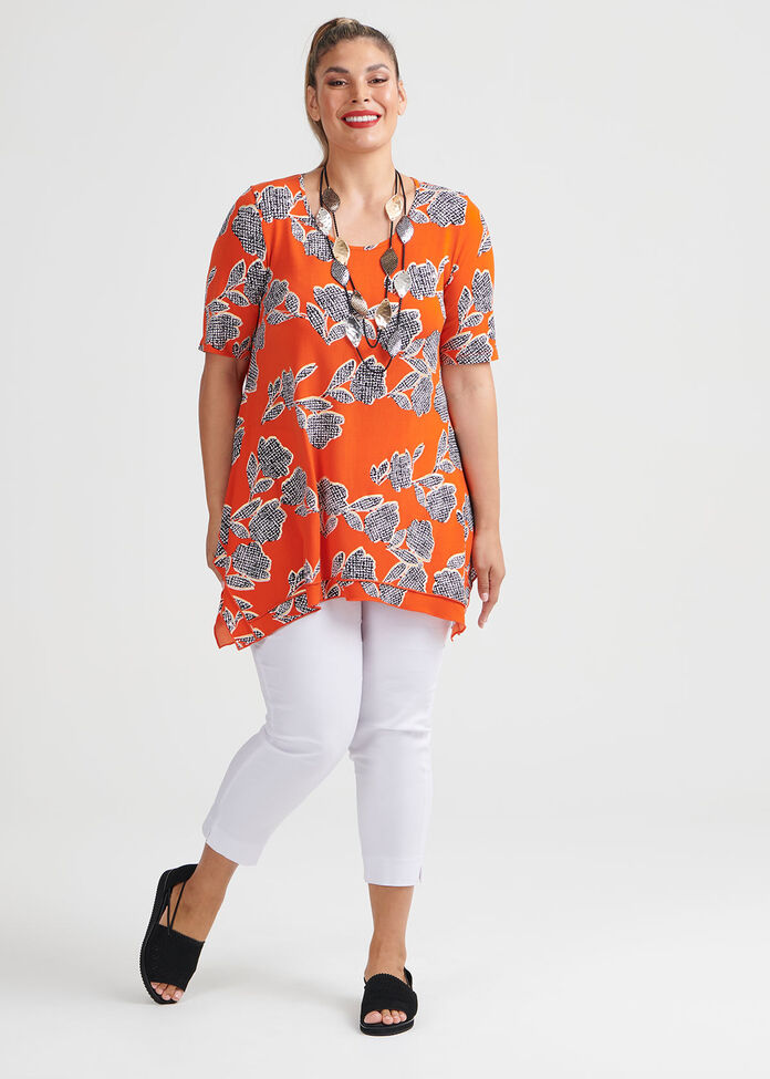 Celina Short Sleeve Top, , hi-res