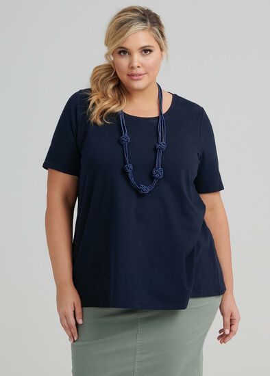 Plus Size Organic Swing Tee