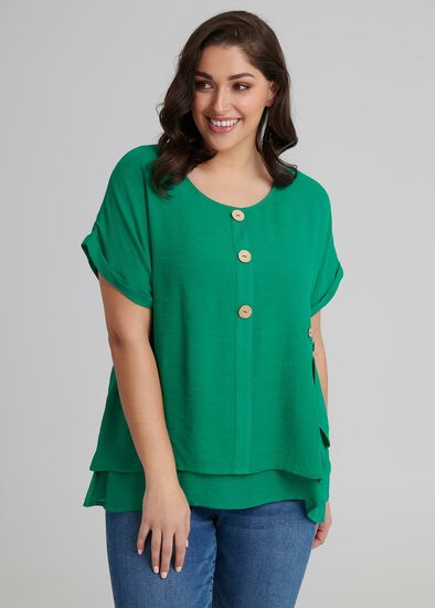 Plus Size Wedgewood Top