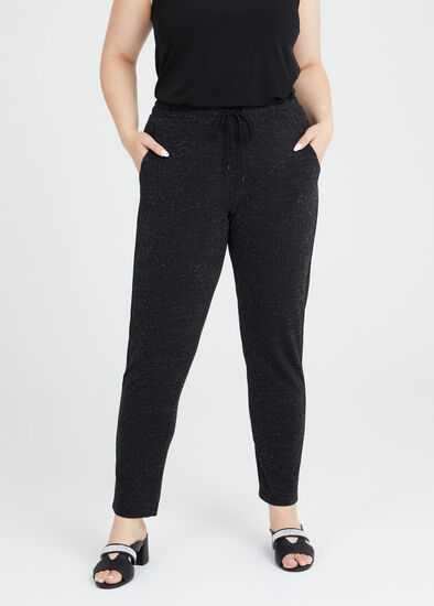 Plus Size Natalie Lurex Jogger