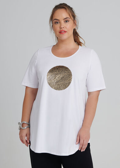 Plus Size Cotton Destination Top