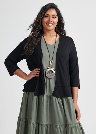 Plus Size Walk With Me Cardi