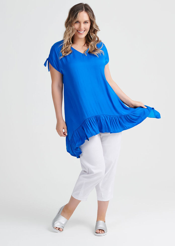 Luxe Blue Lady Tunic, , hi-res