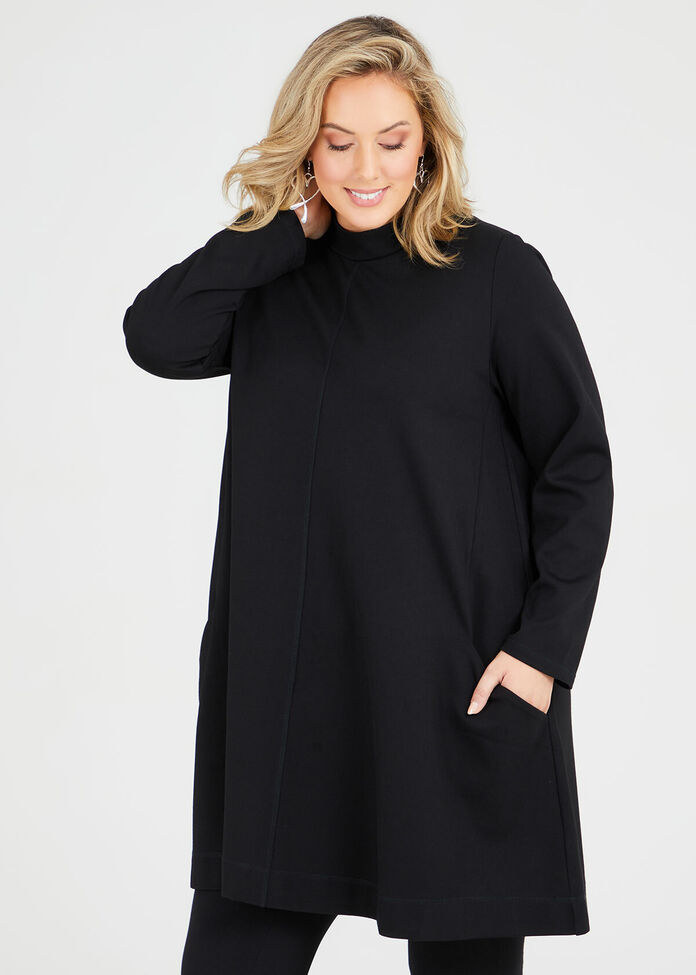 Bamboo Ponte Tunic, , hi-res