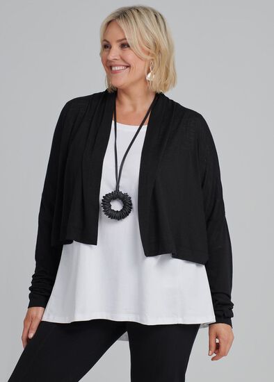 Plus Size Cocoon Cardi