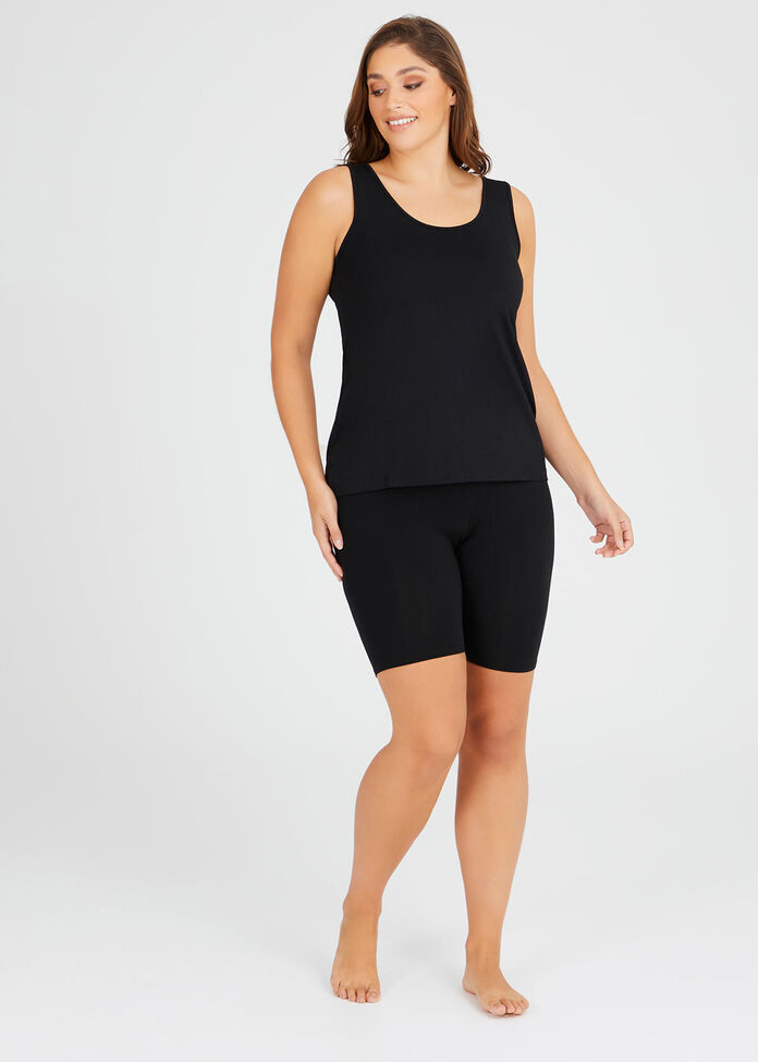 Bamboo Anti Chafe Crop Short, , hi-res