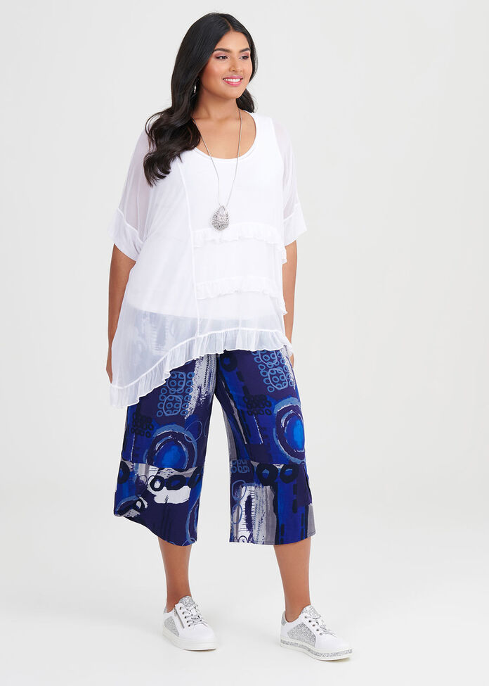 Viscose Indigo Vibes Pant, , hi-res