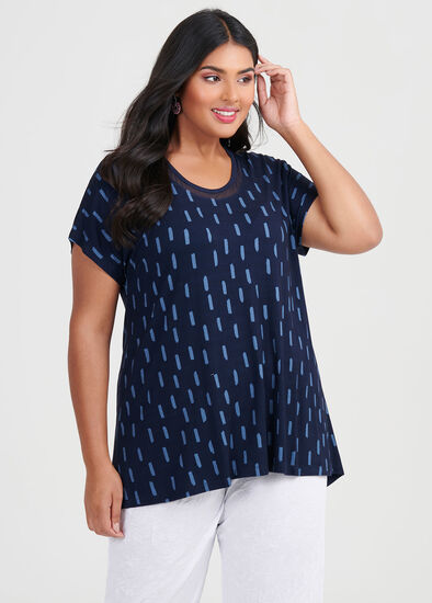 Plus Size Bamboo Dash Top