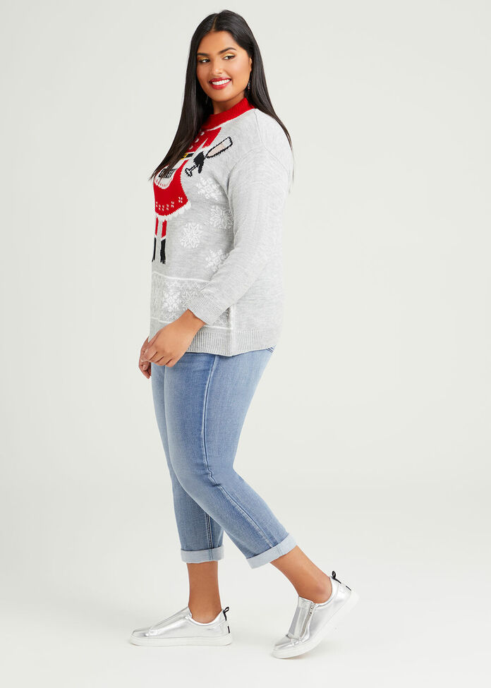 Christmas Mrs Claus Jumper, , hi-res