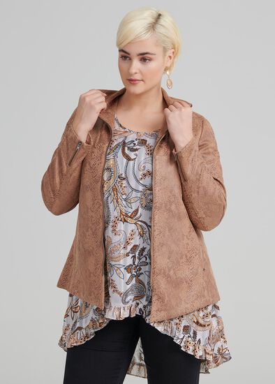 Plus Size Java Jacket