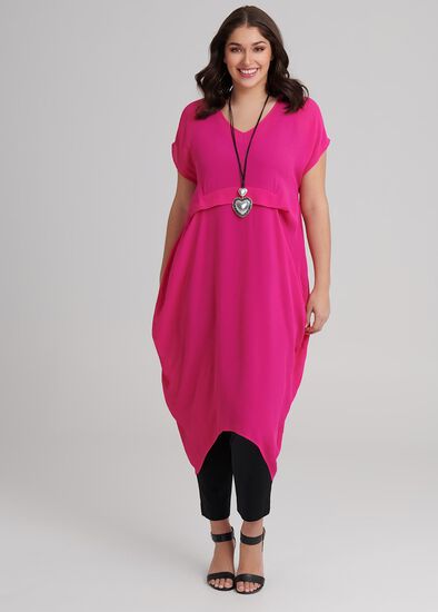 Plus Size Life In Pink Dress