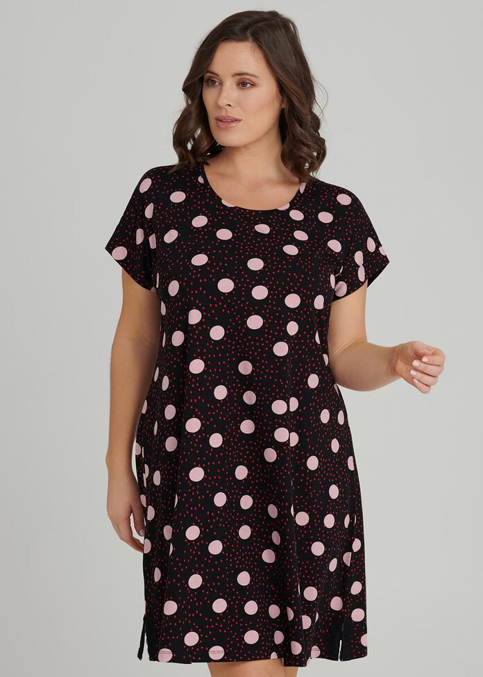 Love My Spot Nightie, , hi-res