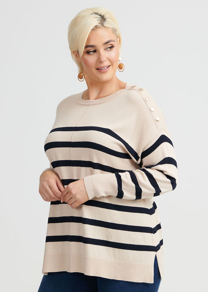 Dreamers Stripe Jumper, , hi-res