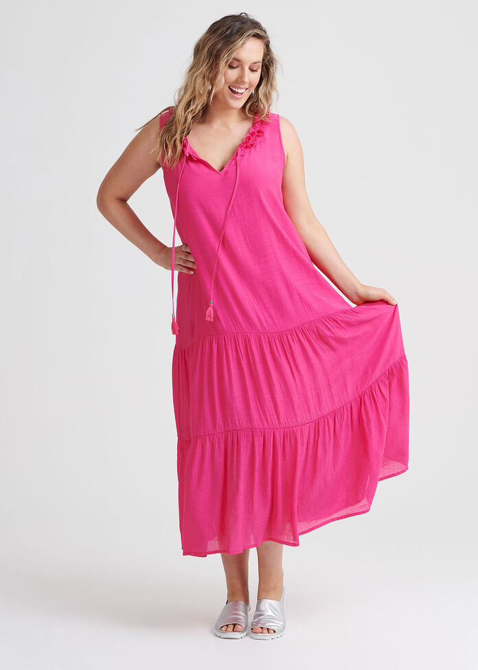 Escape With Me Maxi Dress, , hi-res