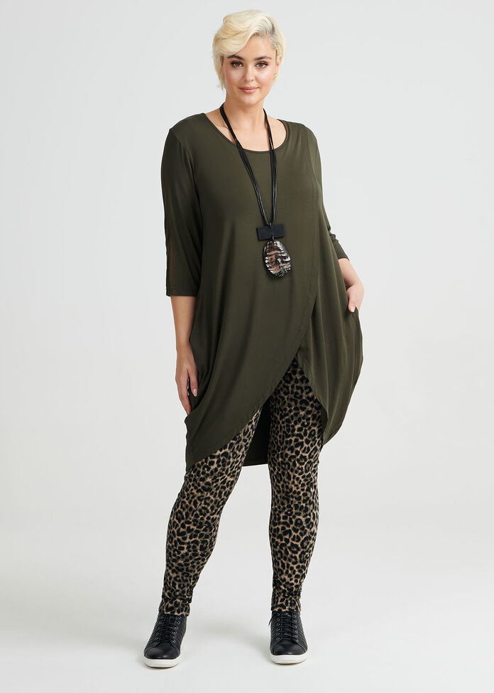 Leopard Ponti Pant, , hi-res