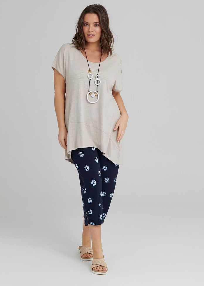 Kalimera Bamboo Crop Pant, , hi-res