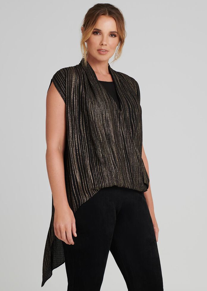 Linear Wrap Top, , hi-res