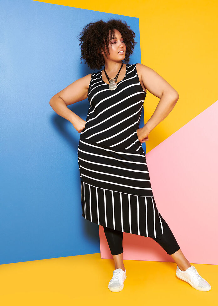 Merci Stripe Dress, , hi-res