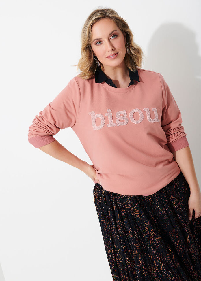 Organic Bisou Sweat, , hi-res