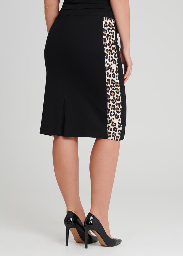 Jaguar Ponte Skirt, , hi-res