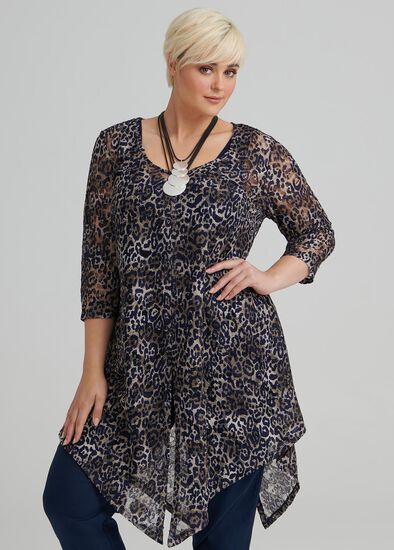 Plus Size Obsession Lace Tunic