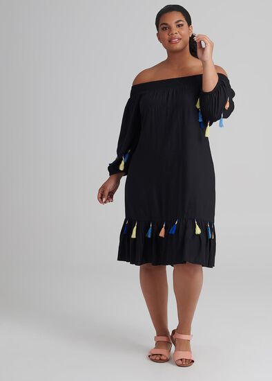 Plus Size The Palms Dress Coverup