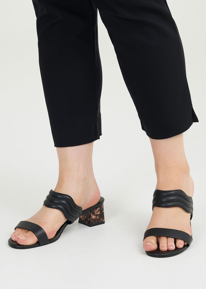 Sleek & Scalloped Sandal, , hi-res