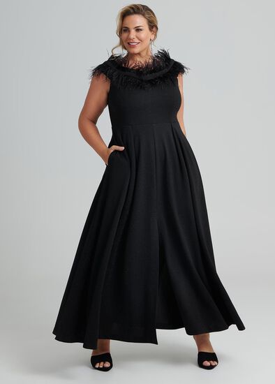 Plus Size Birds Of A Feather Gown