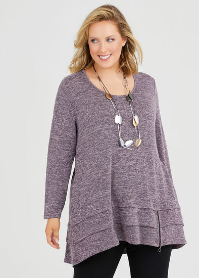 Plus Size Snowscape Top