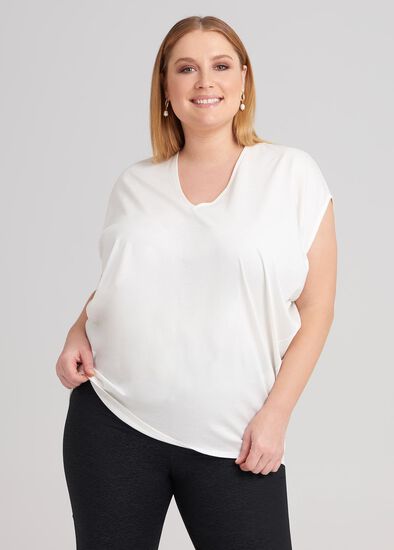 Plus Size Cocoon Knit Top