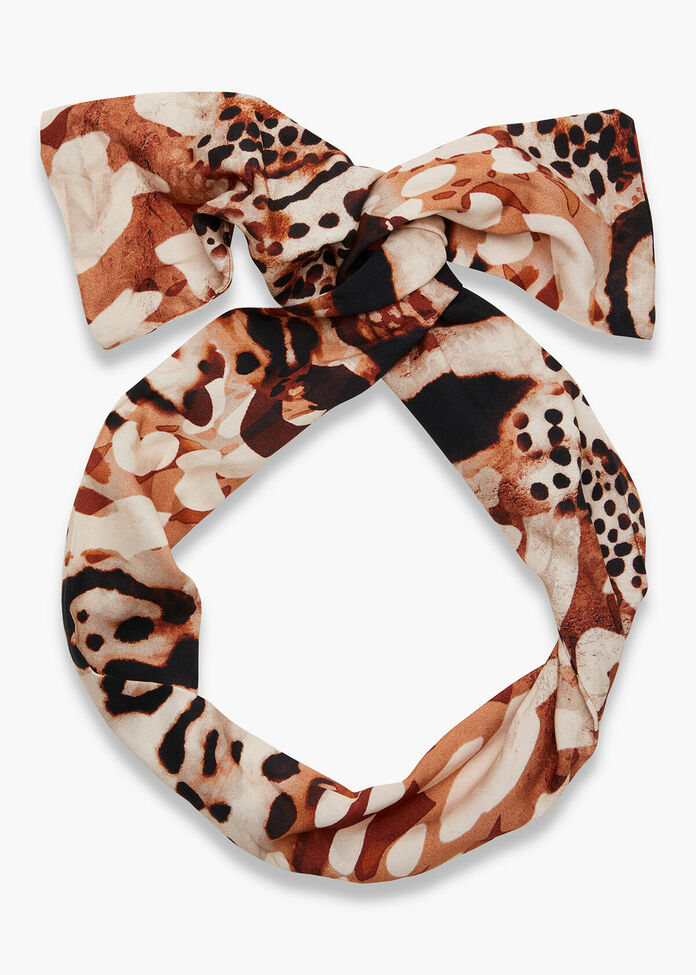 Animal Print Headband, , hi-res