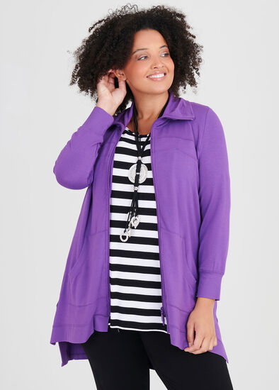 Plus Size Bamboo Obsession Amore Cardigan