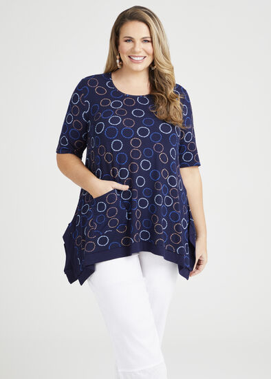 Plus Size Bamboo Super Nova Spot Top