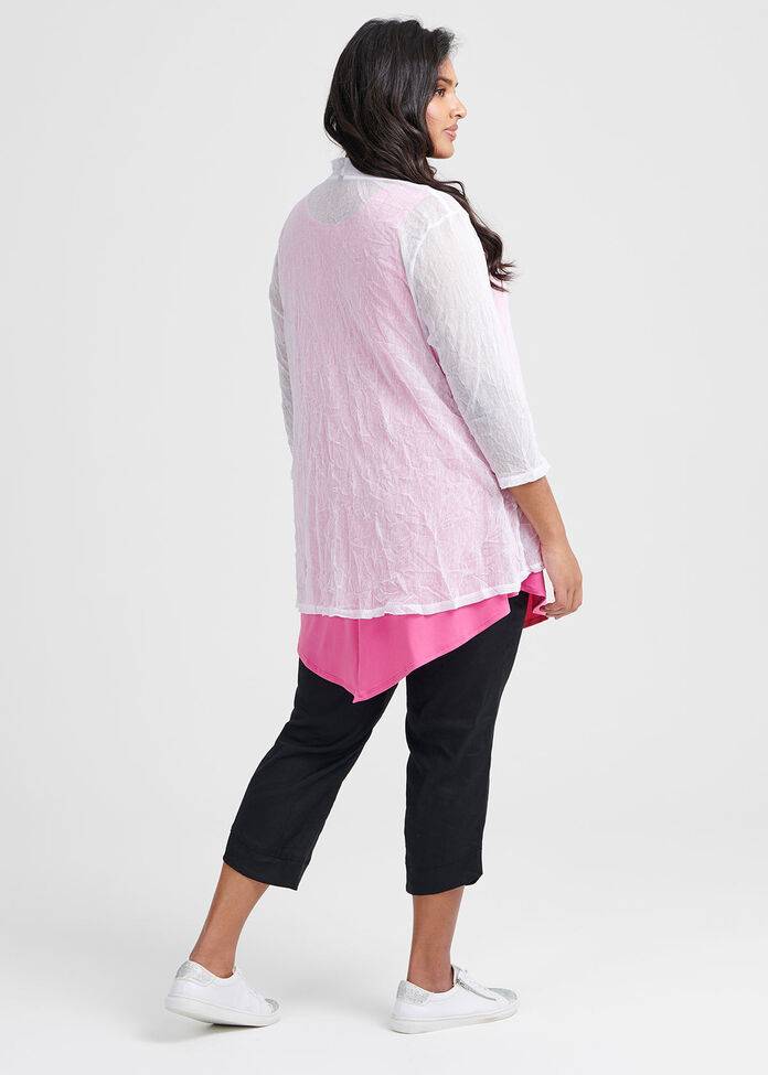 Mad About Hue Mesh Cardi, , hi-res