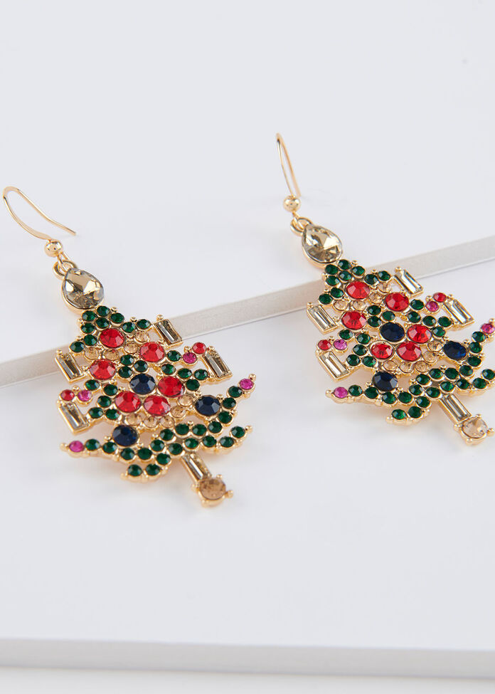 Trim The Tree Earrings, , hi-res