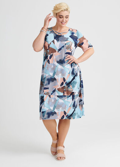 Plus Size Bold In Blue Dress